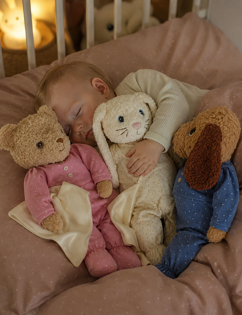 Puttebamse: Skab Tryghed og Bedre Søvn til Dit Barn